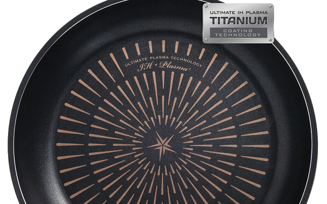 HAPPYCALL IH Titanium Garnek tytanowy 24cm Wysoki na indukcję.
